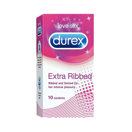 Durex Condoms Extra Ribbed